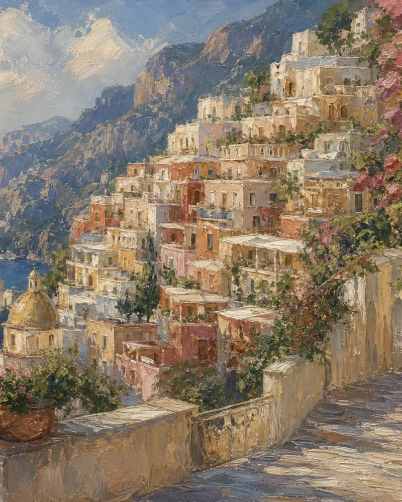 Śródziemnomorski Positano