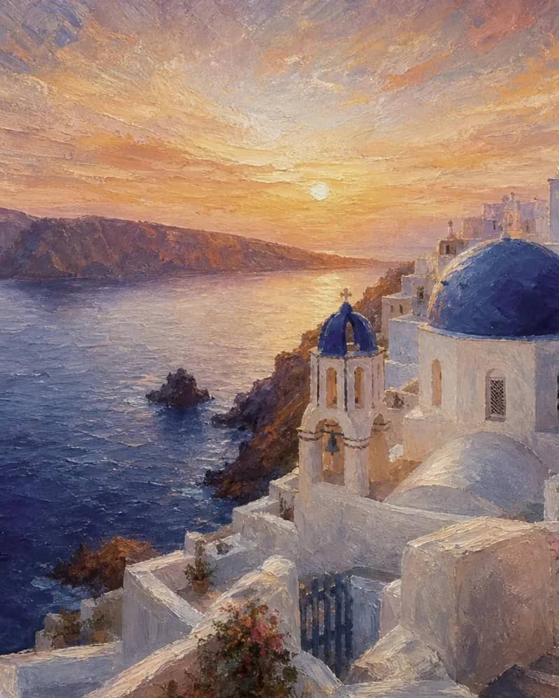 Śródziemnomorski Santorini
